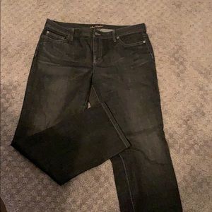 Ann Taylor dress boot cut denim SZ14